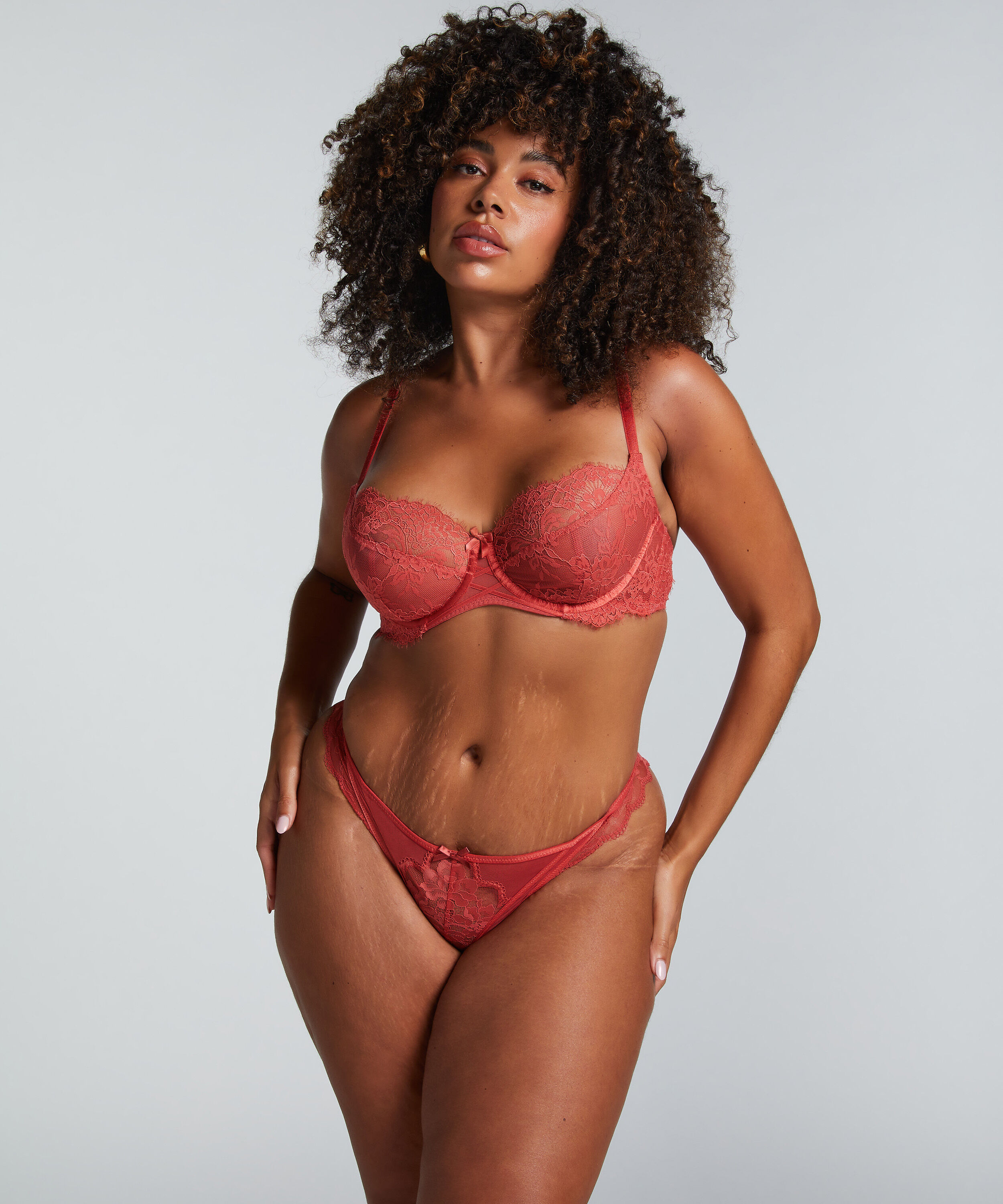 Slip brésilien Lorna, Rouge Slip brésilien Lorna, Rouge