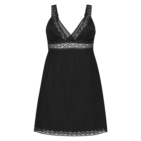 Nuisette Graphic Lace, Noir