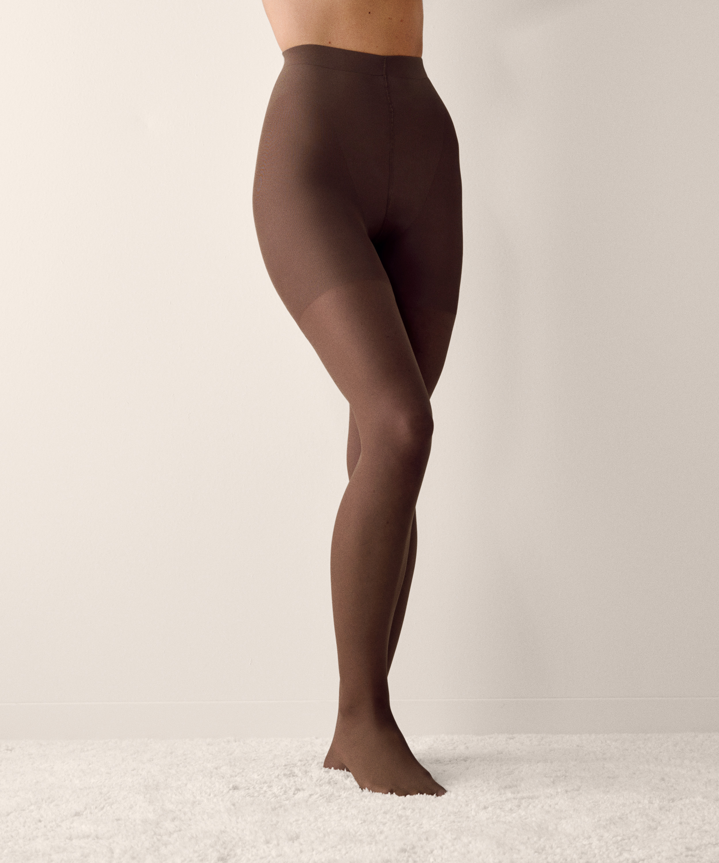 Collants 40 Deniers Lift & Shape Total, Marron, main