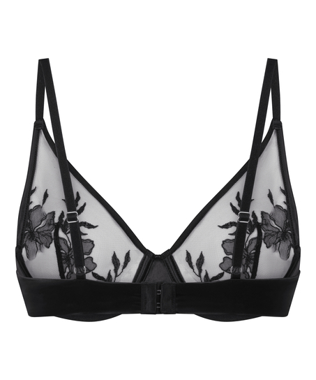 Soutien-gorge à armatures non-rembourré Hilton, Noir