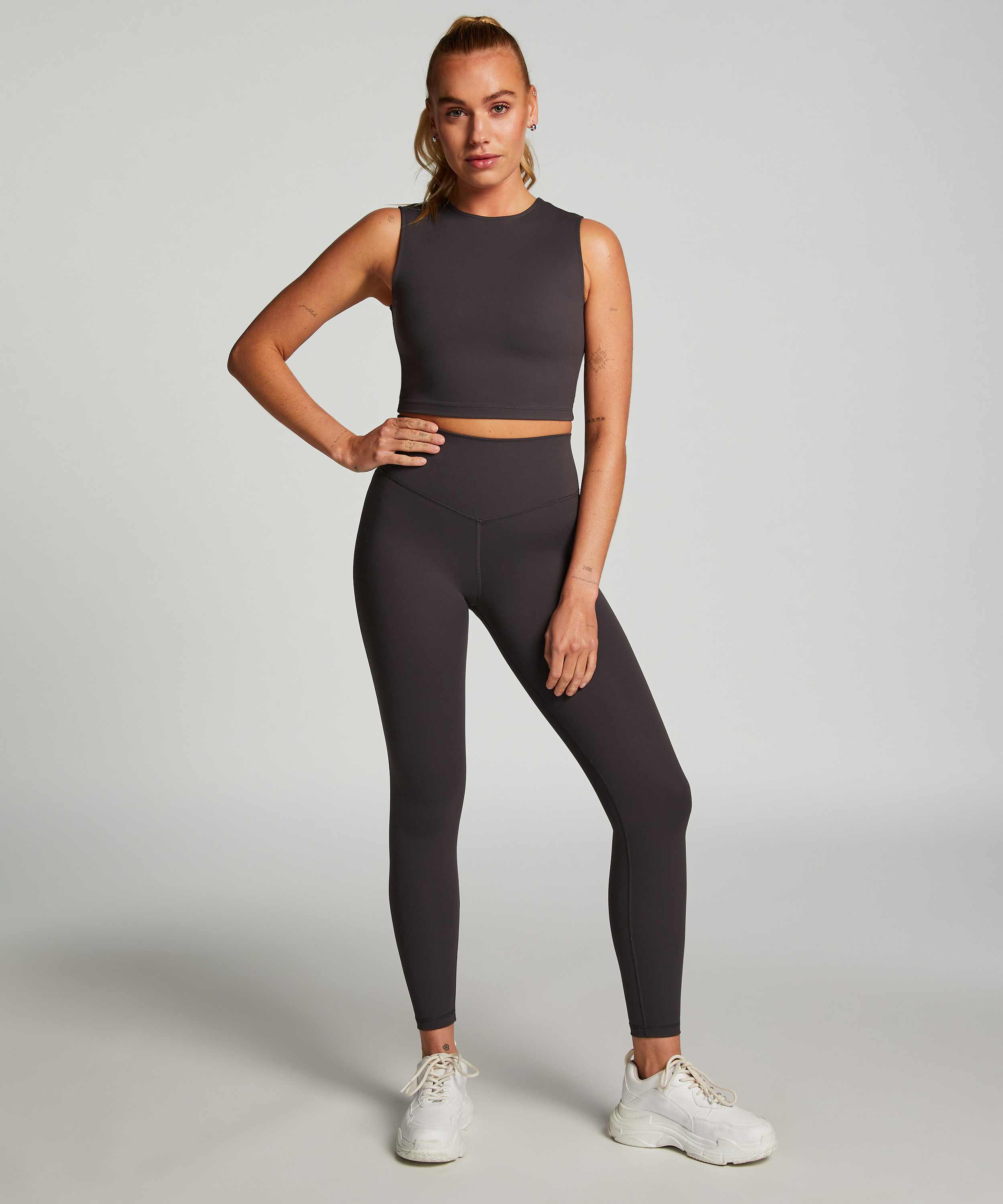 HKMX Haut de sport, Gris, main