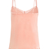Camisole velours Dentelle, Rose