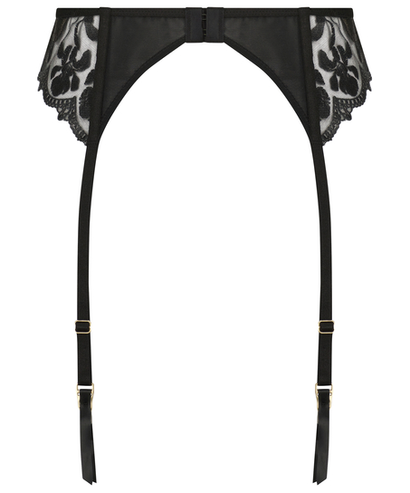 Porte-jarretelles Mila, Noir