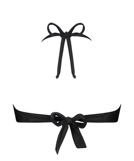 Haut de bikini Bandeau Yucatan, Noir