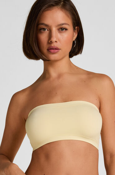 Hunkemöller Brassière bandeau Dide Jaune