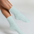 Chaussettes duveteuses Liv, Vert