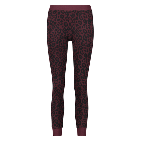 leggings en micro-polaire, Rouge