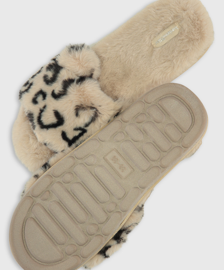 Chaussons Animal, Gris