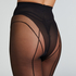 Collants 50 Deniers Fine Line Front Seam, Noir