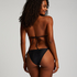 Slip de Bikini Cheeky Tanga Doha, Noir