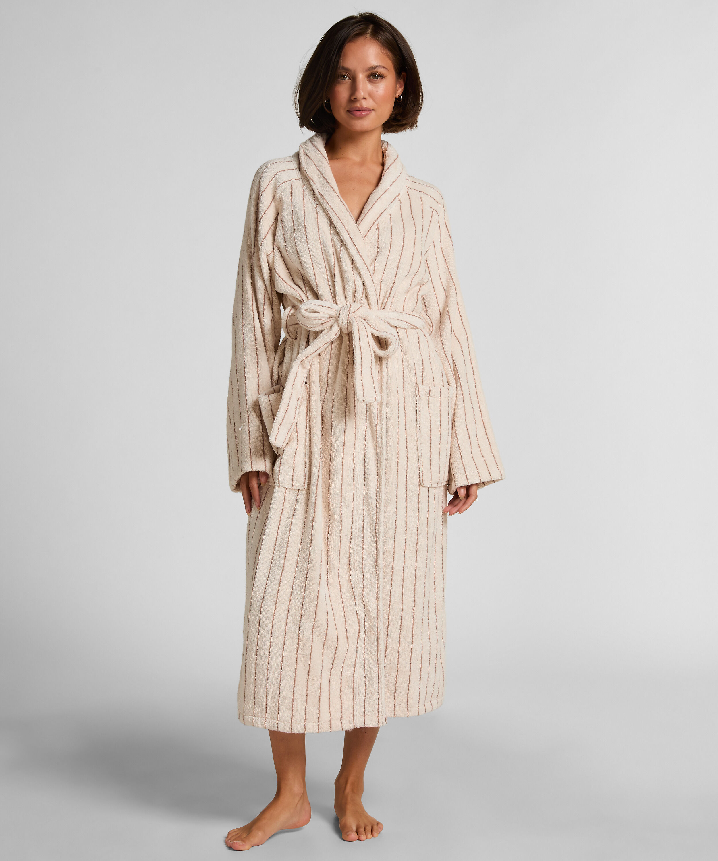 Peignoir éponge, Beige