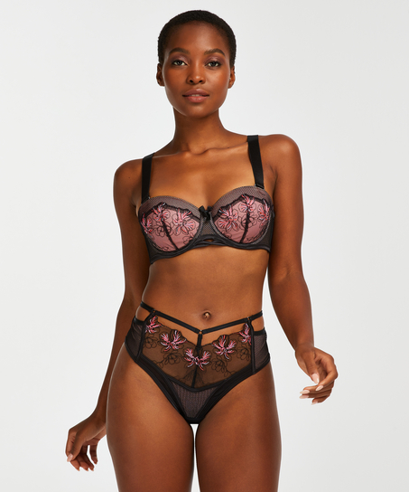 Soutien-gorge à armatures préformé Emily, Noir