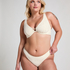 Haut de bikini Crochet, Blanc
