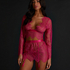Top Allover Lace, Rose