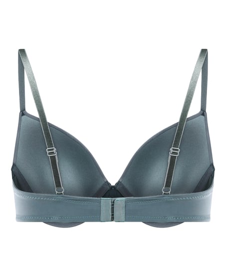Soutien-gorge à armatures préformé Plunge, Bleu
