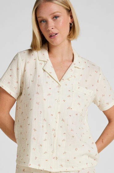 Hunkemöller Veste en mousseline Blanc