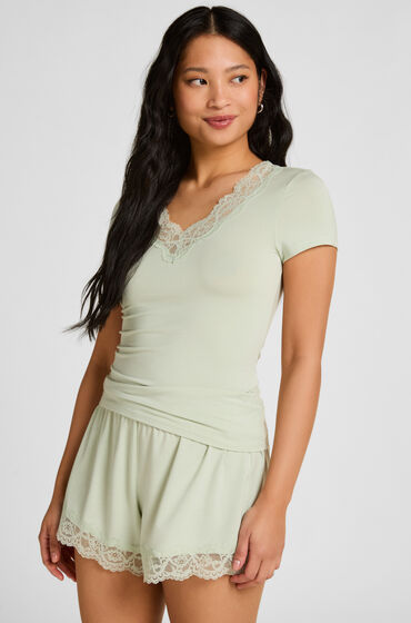 Hunkemöller Ensemble Pyjama Nana Vert