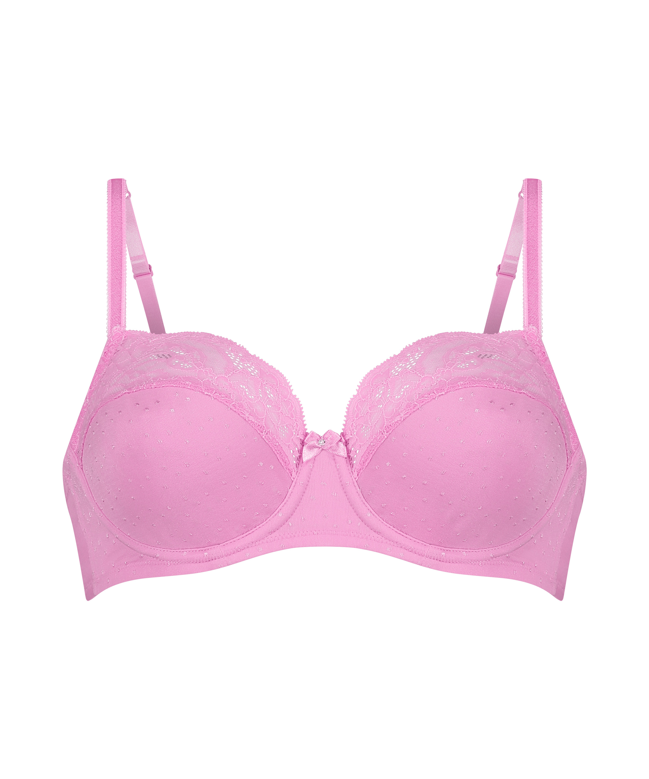 Soutien-gorge à armatures non-préformé Sophie, Rose, main