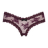 Slip brésilien V-shape Mesh, Violet