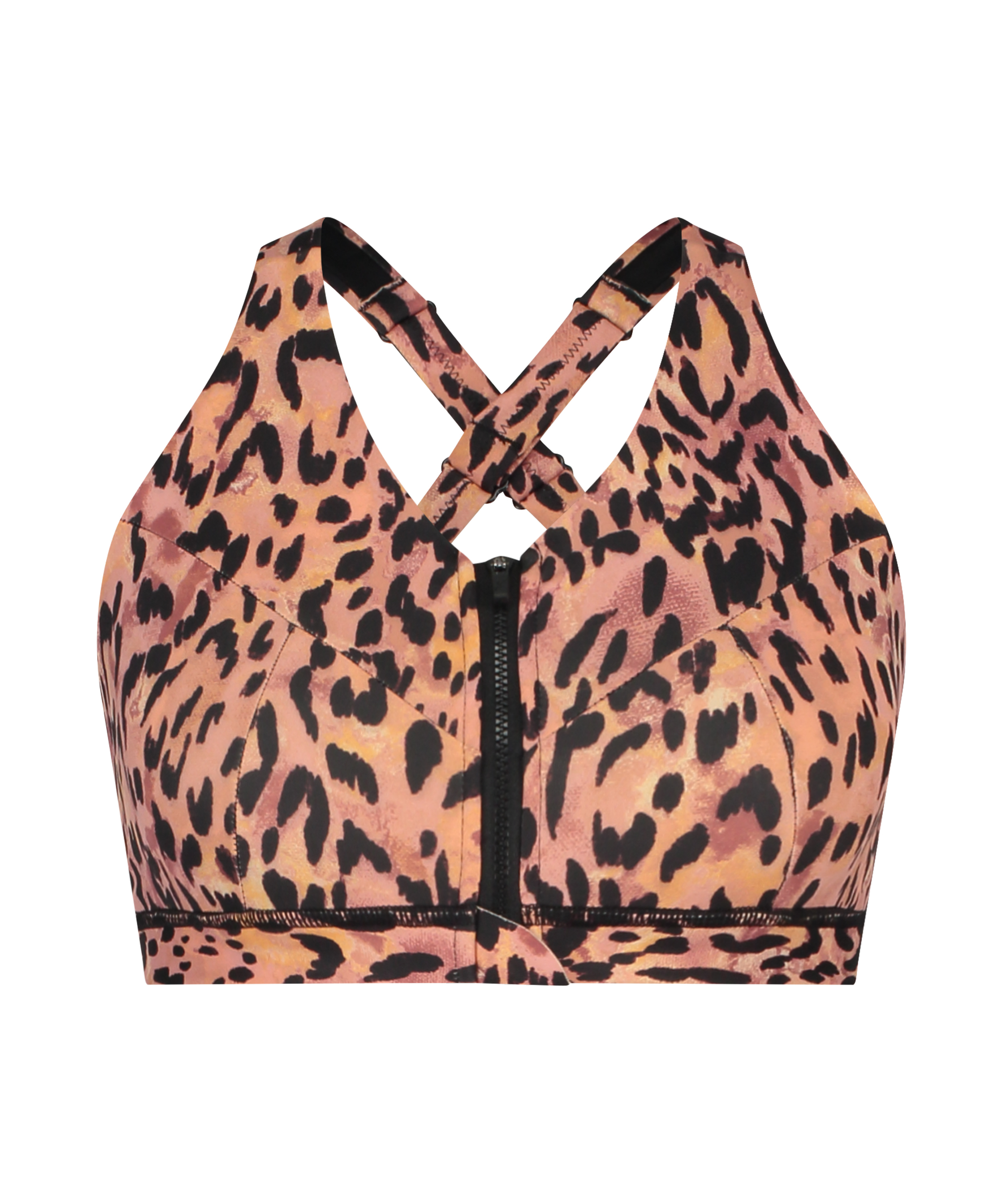 HKMX Soutien-gorge de sport The Pro Maintien niveau 3, Rose, main