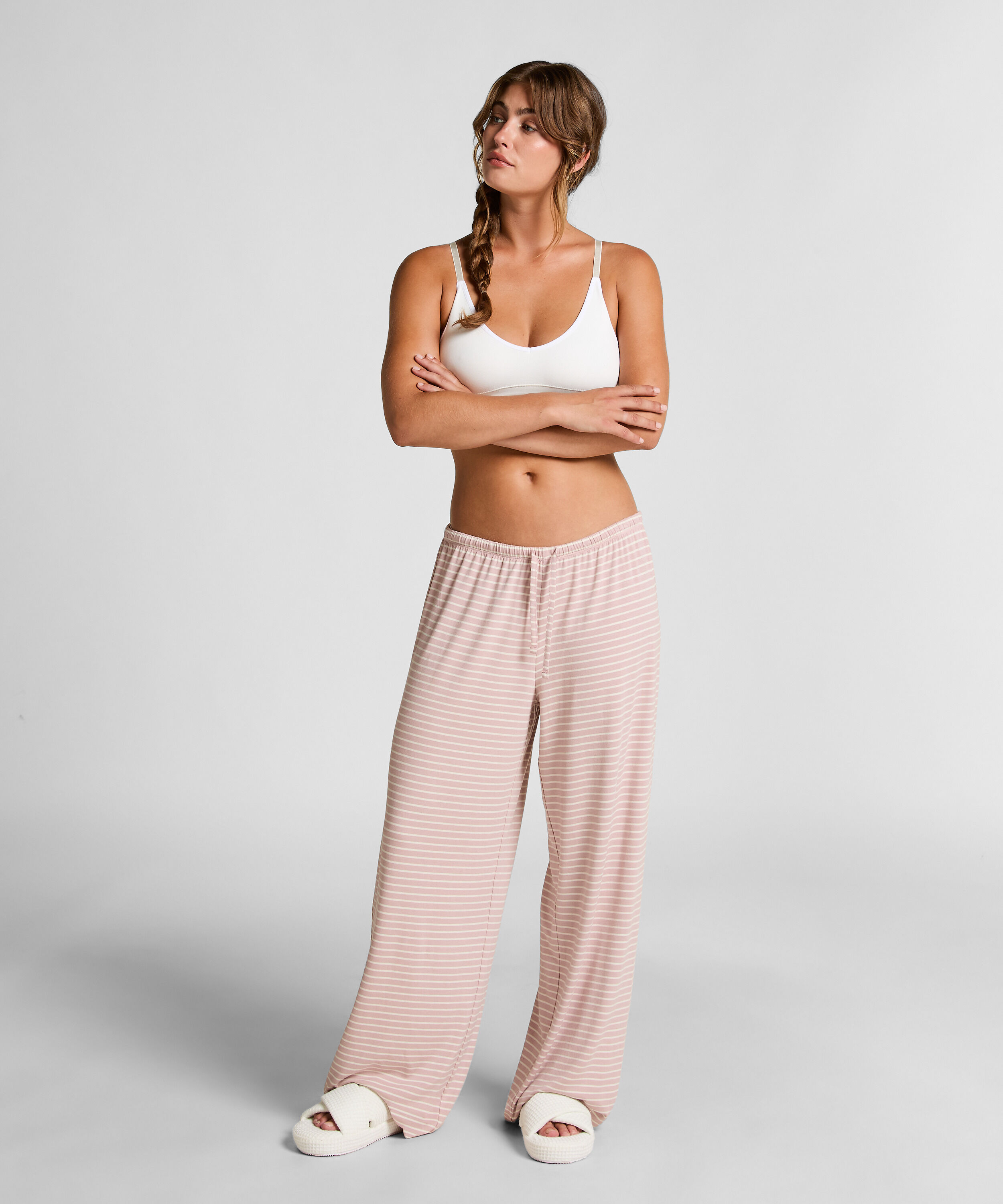 Pantalon en jersey, Rose Pantalon en jersey, Rose