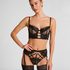 Soutien-gorge à armatures non-rembourré longline Nienke, Noir