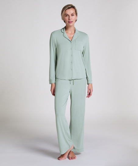 Veste à manches longues en jersey Essential, Vert