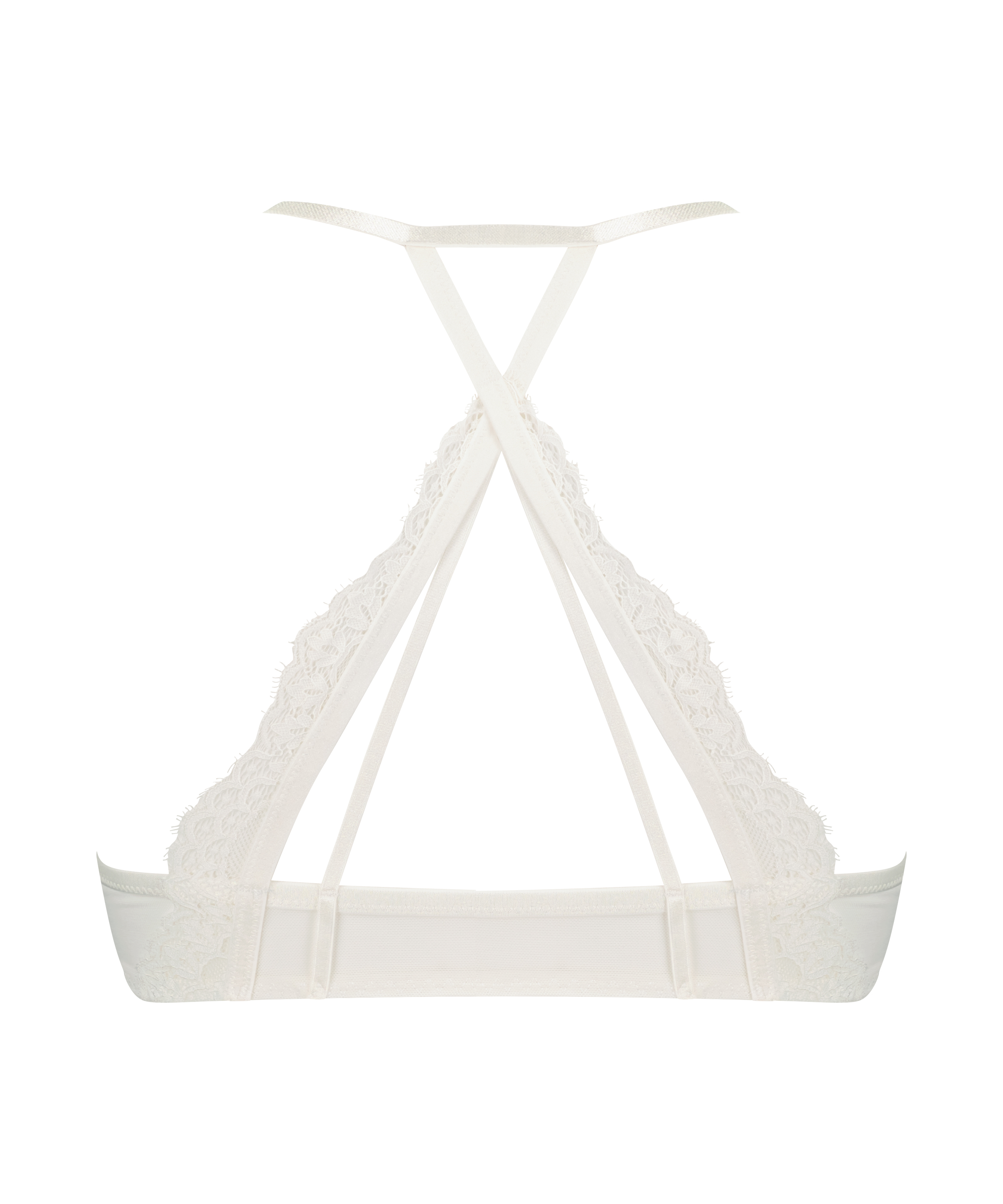 Soutien-gorge push-up à armatures préformé Daisy, Blanc, main