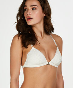 Pr&eacute;form&eacute; triangle brassi&egrave;re Marina, Blanc