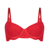 Soutien-gorge à armatures non-préformé  Pippa, Rouge