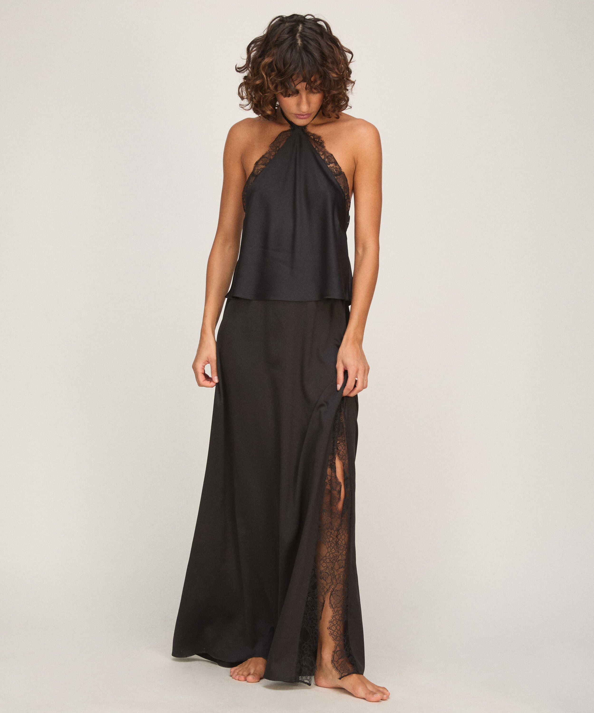 Halter Top Cecilia, Noir Halter Top Cecilia, Noir