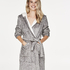 Peignoir Fleece, Gris