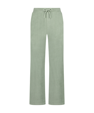 Pantalon de pyjama velours, Vert