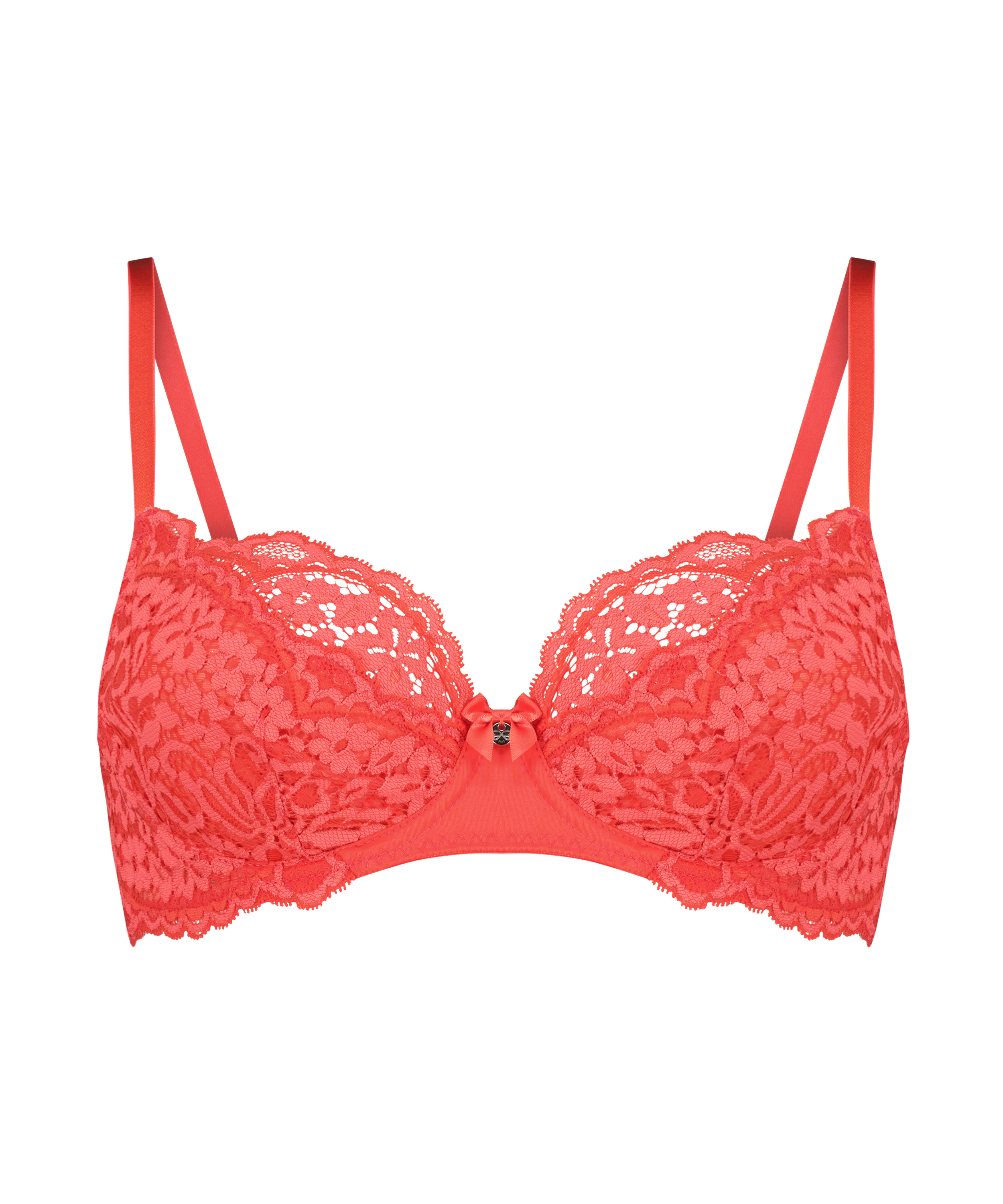 Soutien-gorge à armatures non-préformé Rose, Rouge, main