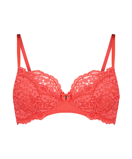 Soutien-gorge à armatures non-préformé Rose, Rouge