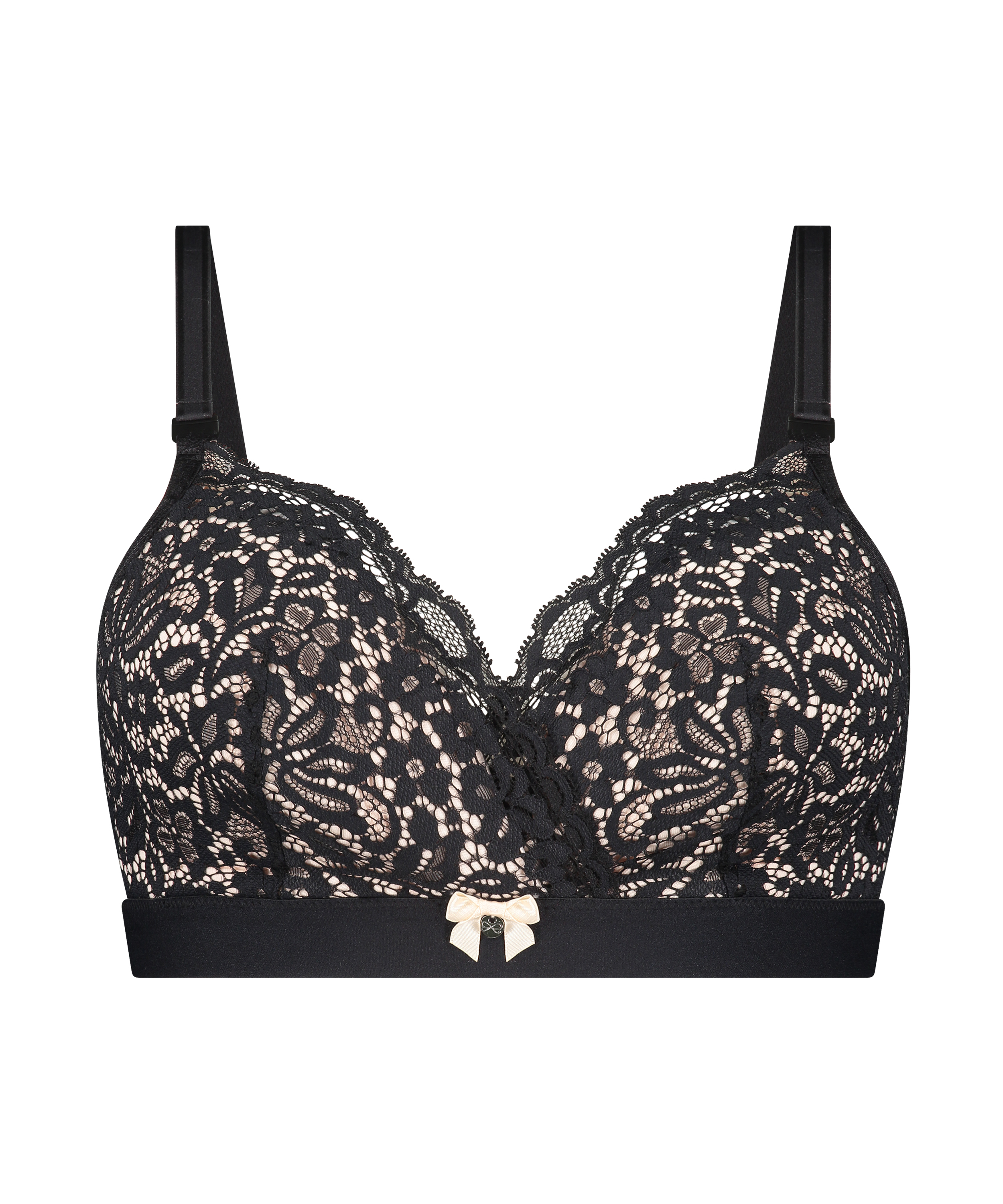 Soutien-gorge d’allaitement préformé Rose, Noir, main