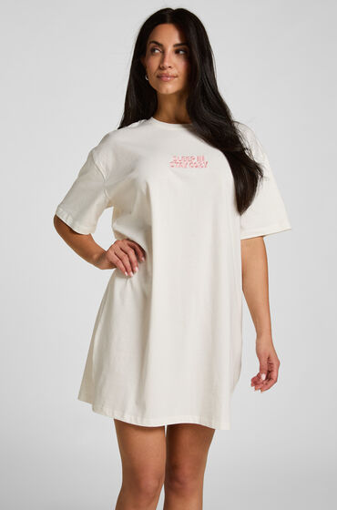 Hunkemöller Chemise de nuit à col rond Blanc