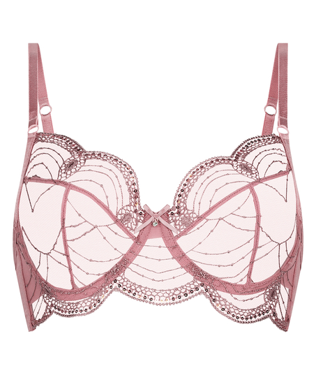 Soutien-gorge à armatures non-préformé Ruby, Rose