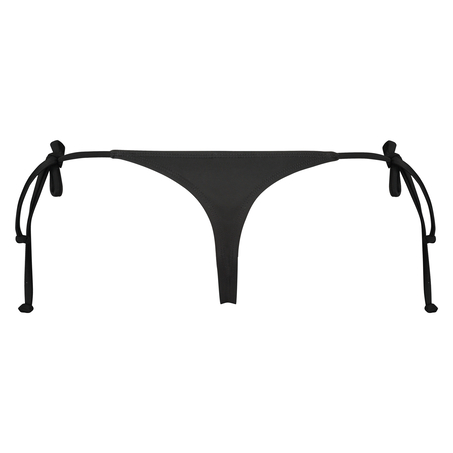 Bas de bikini string Sunset Dream, Noir