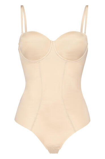 Hunkemöller Body sculptant avec bonnets préformés - Level 3 Bronzage