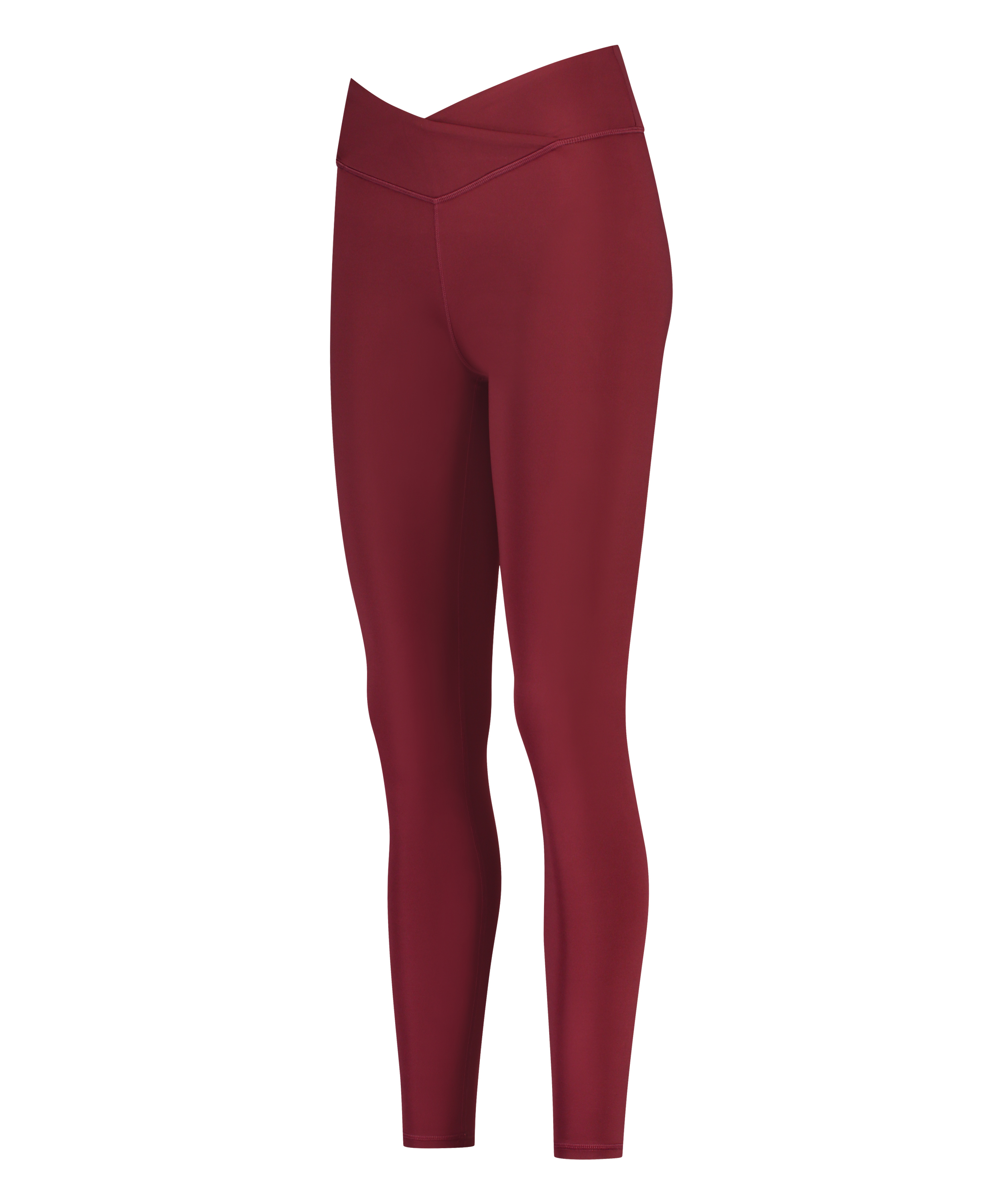HKMX Legging croisé à taille haute, Rouge, main