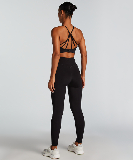 HKMX Brassière de sport de niveau 1, Noir