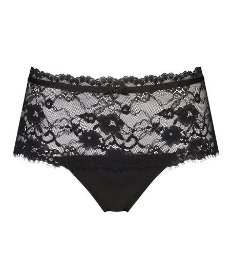 String taille haute Amaka, Noir