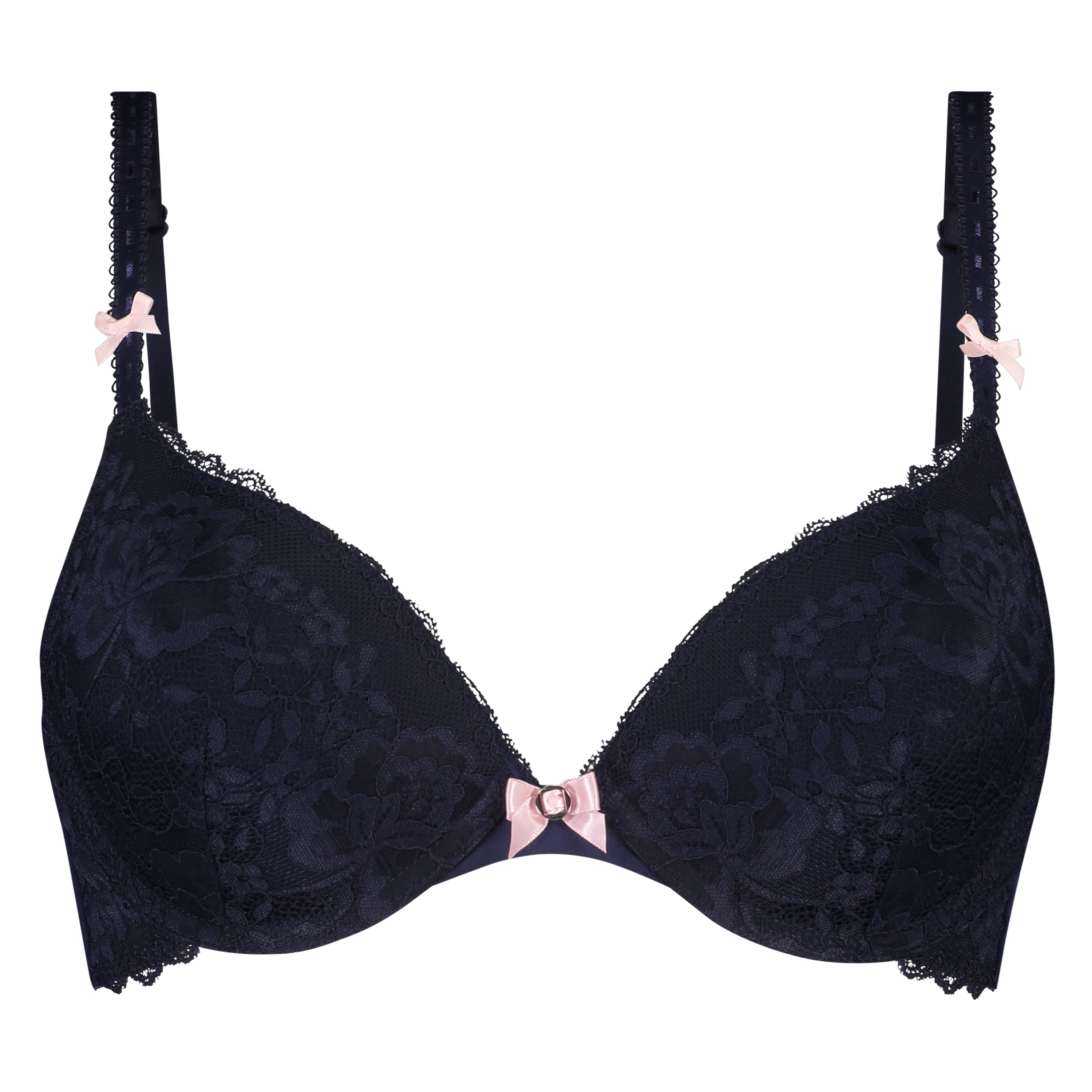 Soutien-gorge à armatures préformé push-up Maya, Bleu, main