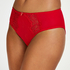 Slip taille haute Diva, Rouge