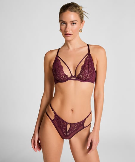 Slip brésilien Cinnamon, Rouge