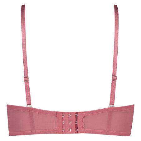 Soutien-gorge &agrave; armatures pr&eacute;form&eacute; sans bretelles Roberta, Rose