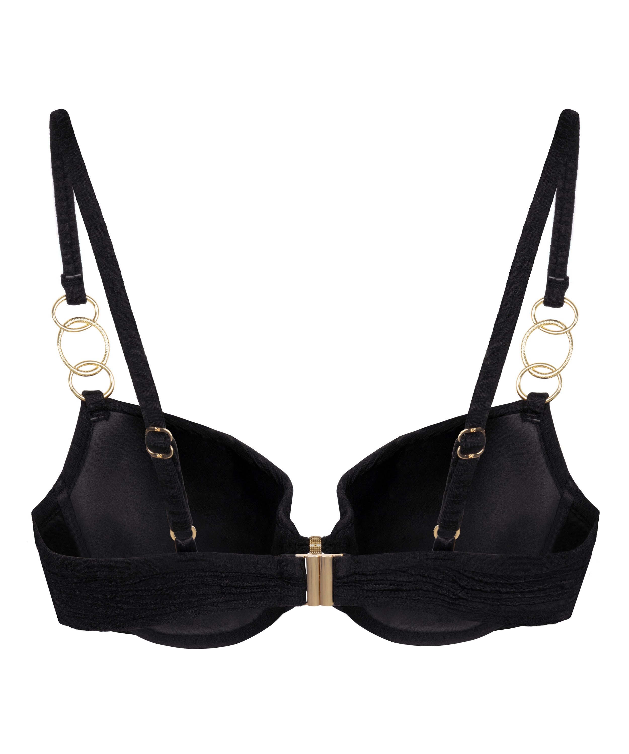 Soutien-gorge de bikini rembourré Bahamas, Noir, main