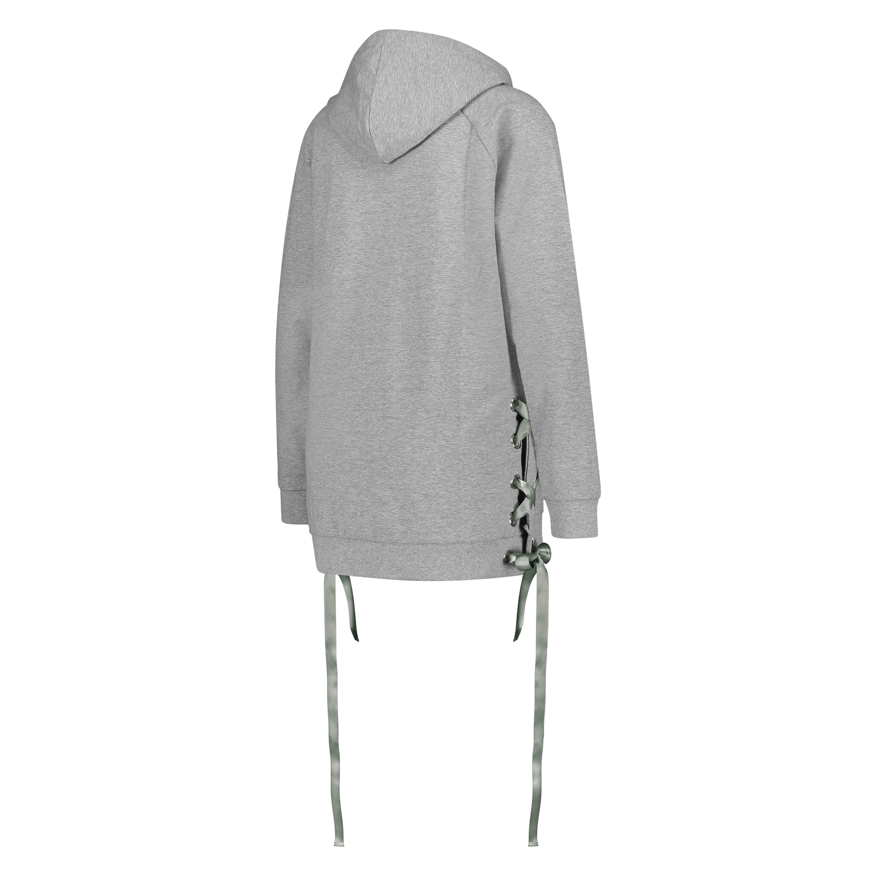 Sweat HKMX lacé, Gris, main