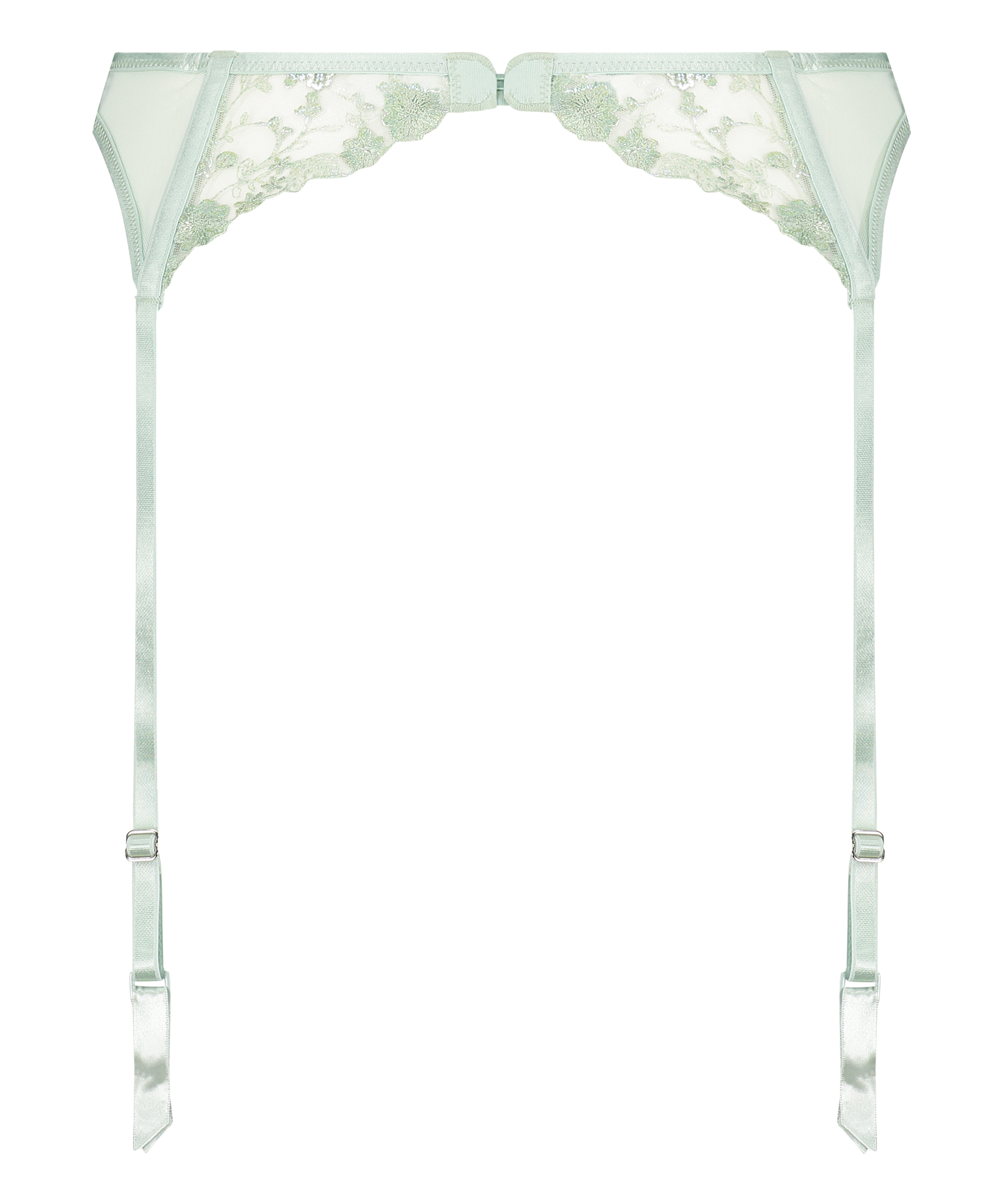 Porte-jarretelles Lillia, Vert, main